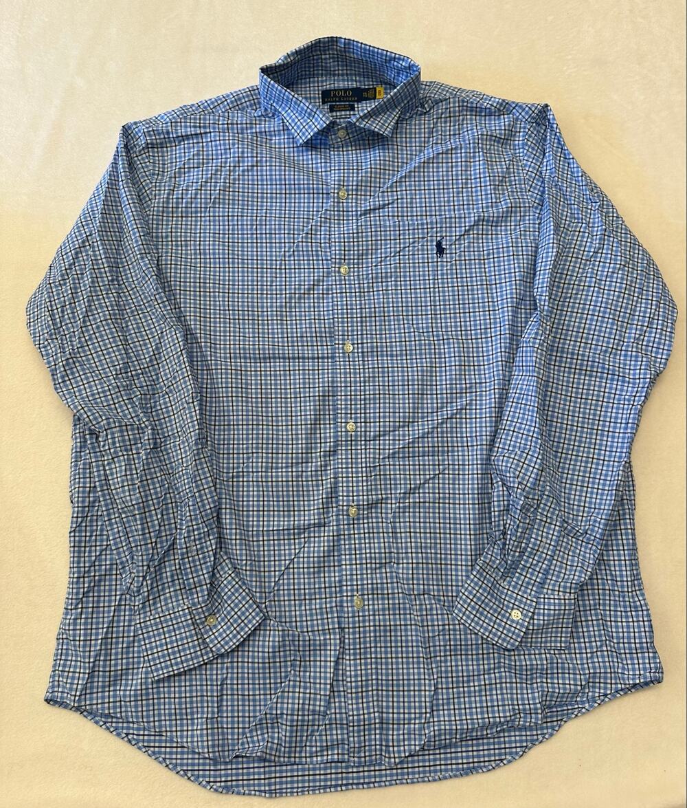 Ralph Lauren Mens Long Sleeve Button Down Shirt Size 2XL